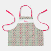 Gebärmutterhalskuchen drucken Personalisierte Kind Schürze (Vorderseite)