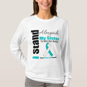 Gebärmutterkrebs, den ich neben meiner Schwester T-Shirt