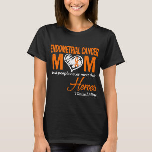 Gebärmutterkrebs-Mama Ich zog meine auf T-Shirt