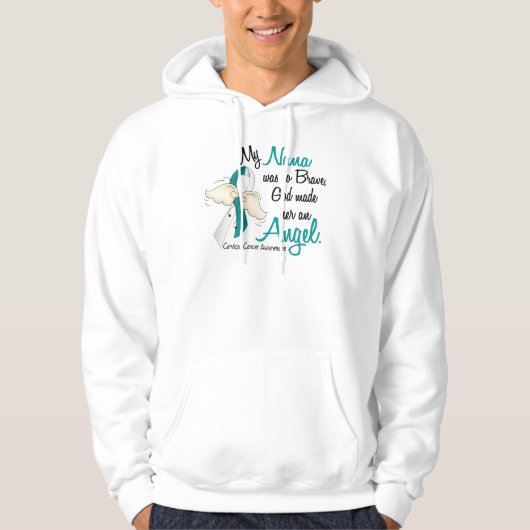 Gebärmutterkrebs Nana des Engels-2 Hoodie (Vorderseite)