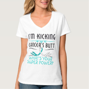 Gebärmutterkrebs-tretender T-Shirt