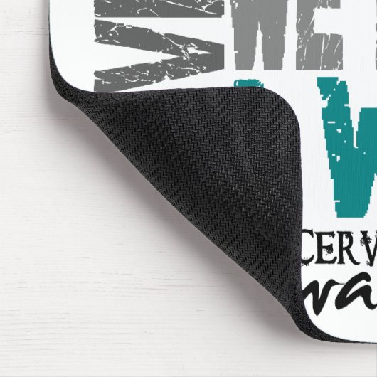 Gebärmutterkrebs-Überlebender, den es wir kam, Mousepad (Ecke)