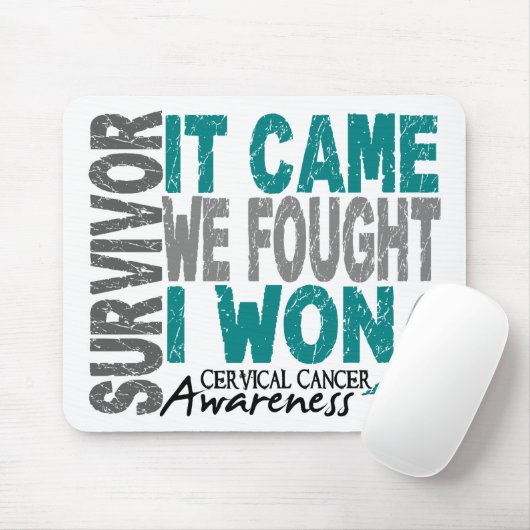 Gebärmutterkrebs-Überlebender, den es wir kam, Mousepad (Mit Mouse)