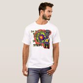 Gebatikte Schafe T-Shirt (Vorne ganz)