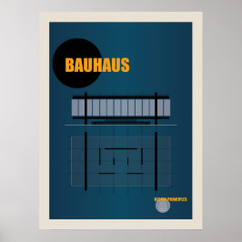 Gebäude 1923 | Retro Design Poster