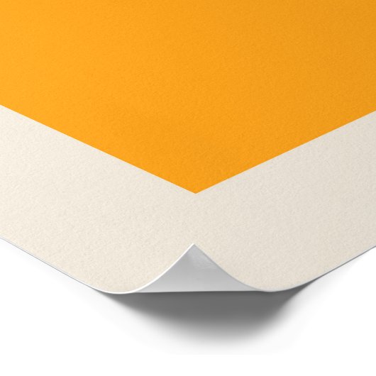 Gebäude 1923 | Retrodesign | Gelbes Poster (Ecke)