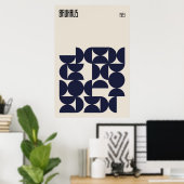 Gebäude 1923 | Retrodesign Poster (Heimbüro)