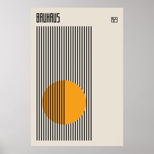 Gebäude 1923 | Retrodesign Poster (Vorne)