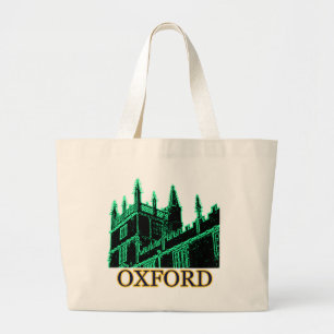 Gebäude 1986 Oxfords England windt sich Grün Jumbo Stoffbeutel