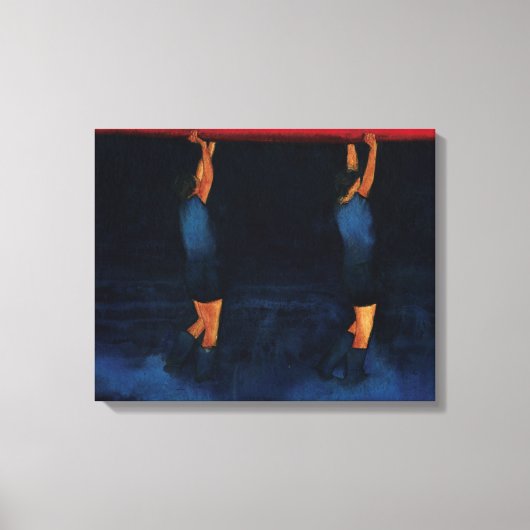 Gebäude 2010 leinwanddruck (Vorderseite)