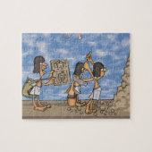 Gebäude A Pyramide Puzzle (Horizontal)