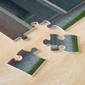 Gebäude Aldo Rossi in Modena, Italien Puzzle (Seite)