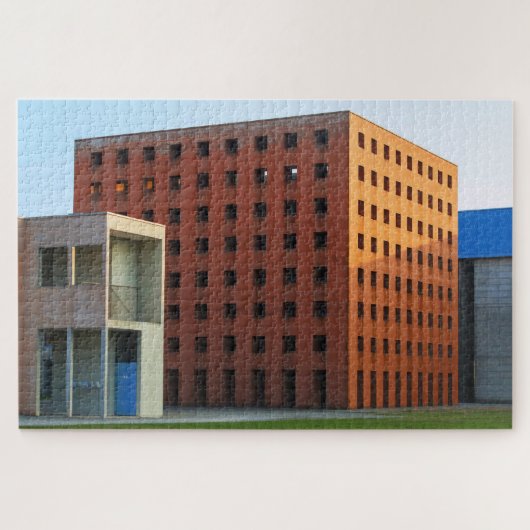 Gebäude Aldo Rossi in Modena, Italien Puzzle (Horizontal)