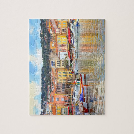 Gebäude an der Küste Marseille Frankreich Puzzle (Vertikal)