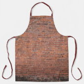 Gebäude an der Ziegelwand Schürze (Vorderseite)