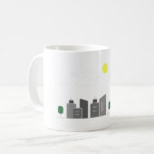 Gebäude-Architektur-Stadt Kaffeetasse (Vorderseite Links)