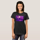 Gebäude-Ästhetik Vaporwave T-Shirt (Vorne ganz)