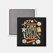 Gebäude auf unserer Zukunftsseite Magnet (Vorderseite/Rückseite)