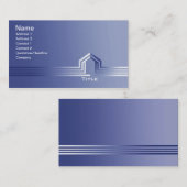 Gebäude-Auftragnehmer-Geschäfts-Karten Visitenkarte (Vorne/Hinten)