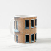 Gebäude aus braunem Backstein Kaffeetasse (Vorderseite Links)