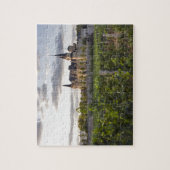 Gebäude aus dem Weinberg bei Puzzle (Vertikal)