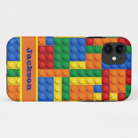 Gebäude aus farbigen Steinen - Handy-Fall Case-Mate iPhone Hülle (Rückseite (Horizontal))