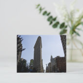 Gebäude aus Flacheisen Postkarte (Stehend Vorderseite)