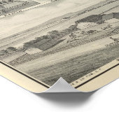 Gebäude aus Holz, Landkreis von Yolo Poster (Ecke)