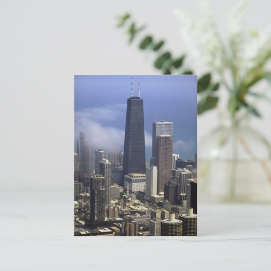 Gebäude, Aussicht vom Sears Tower, Chicago, Postkarte (Stehend Vorderseite)