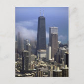 Gebäude, Aussicht vom Sears Tower, Chicago, Postkarte (Vorderseite)