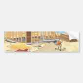 Gebäude Autoaufkleber (Vorne)