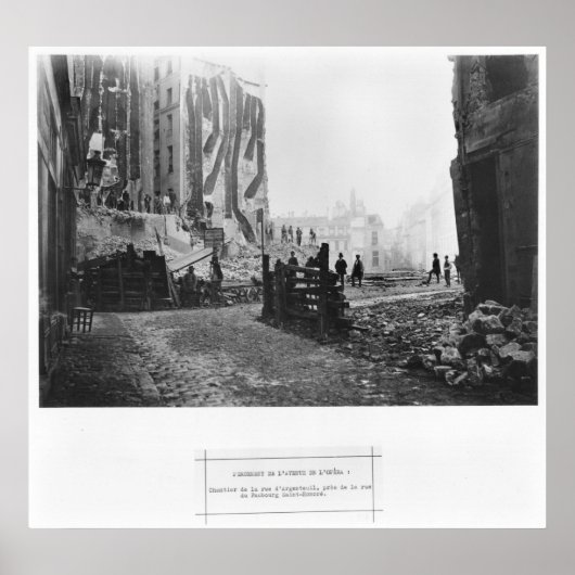 Gebäude Avenue de l'Opera Poster (Vorne)