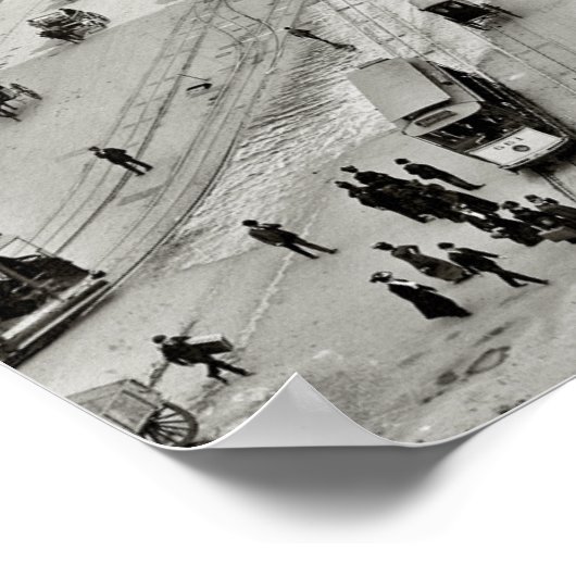 Gebäude-BAU 1902 Poster (Ecke)