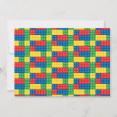 Gebäude Block-Party Einladung für das 5. Party (Rückseite)