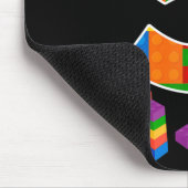 Gebäude Blockbricks 5 Jahre alt Phantastischer Geb Mousepad (Ecke)