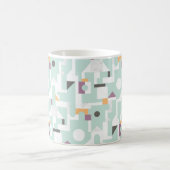 Gebäude-Blöcke - Blau Kaffeetasse (Mittel)