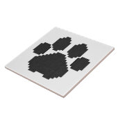 Gebäude-Blöcke für Black Dog Pawprint Fliese (Seite)