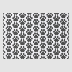 Gebäude-Blöcke für Black Dog Pawprint Seidenpapier