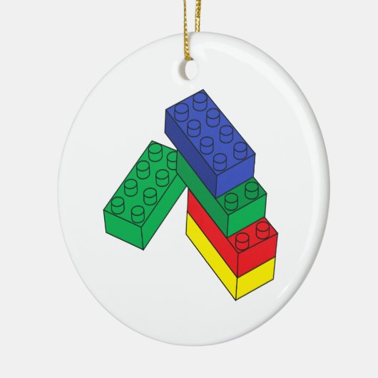 Gebäude-Blöcke Keramik Ornament (Links)