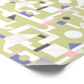 Gebäude-Blöcke Poster (Ecke)