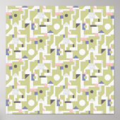 Gebäude-Blöcke Poster (Vorne)