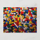 Gebäude-Blöcke Postkarte (Vorderseite)