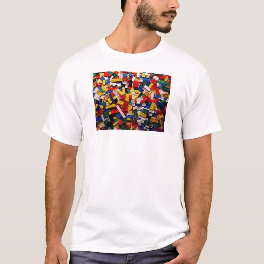 Gebäude-Blöcke T-Shirt (Vorderseite)