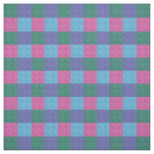 Gebäude-Blöcke und Ziegelsteine - Mädchen Stoff (Muster)