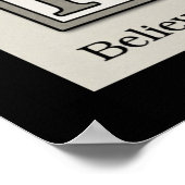 Gebäude Blöcke von HOPE (mit Grenze) Poster (Ecke)