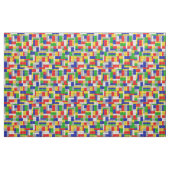 Gebäude blockiert den Primärfarbenjungen Geburtsta Stoff (Fat Quarter (45,7 x 55,9 cm))