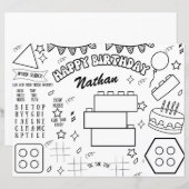 Gebäude blockiert die Farbseiten des Party zum Geb (Vorne/Hinten)