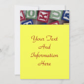 Gebäude blockiert Einladung (Vorderseite)