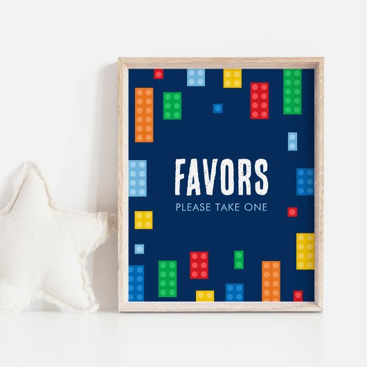 Gebäude blockiert Geburtstagsfavorisierungszeichen Poster