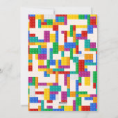 Gebäude blockiert Geburtstagsfeier Feiertagskarte (Rückseite)